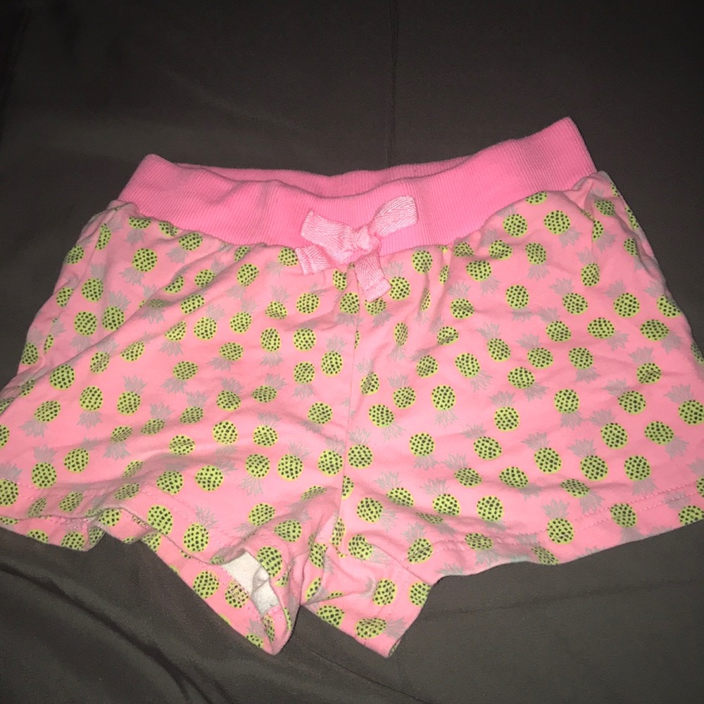 simply styled pineapple shorts